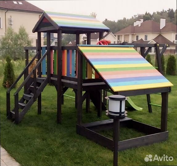 Детская площадка зима / лето
