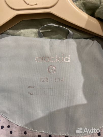 Куртка демисезонная для девочки Crockid 128р