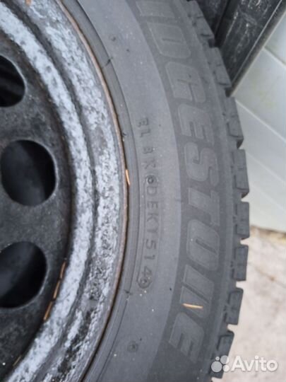 Диски Зимняя резина 205 55 r16 бу
