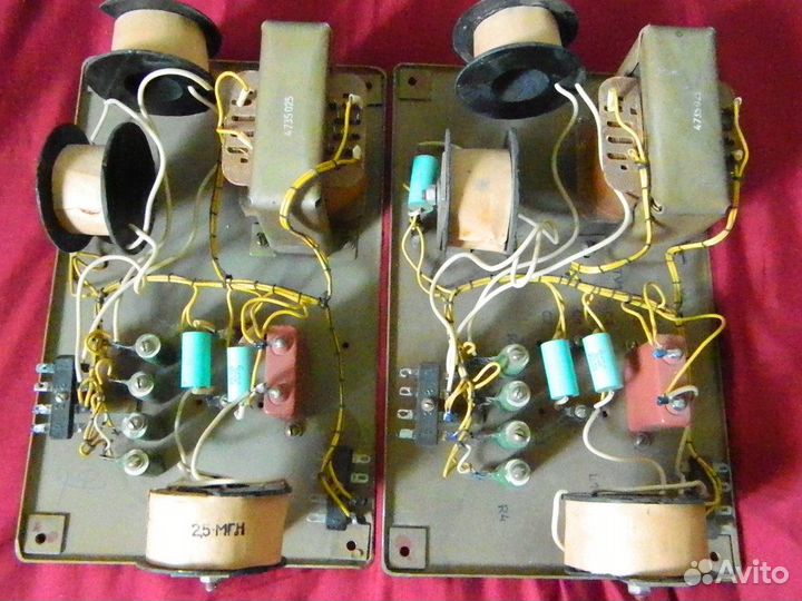 Акустические колонки Ломо Питер2х-полосные фильтра