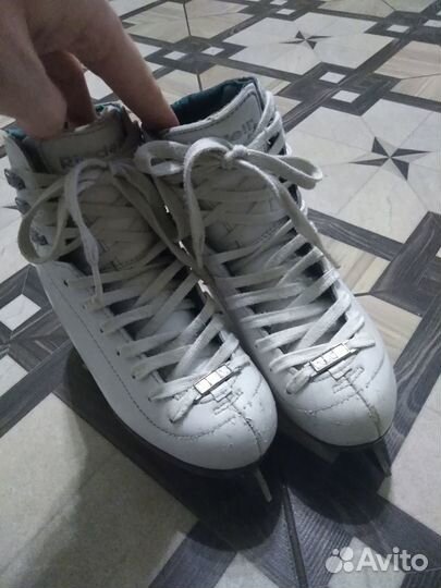 Коньки фигурные профес. Riedell, по стельке 18 см