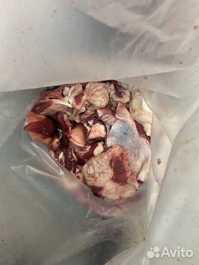 Натуральный корм доя животных говядина