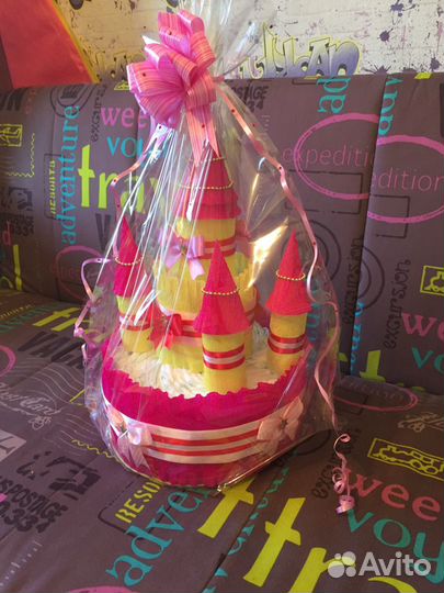 Подарок из памперсов