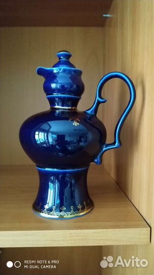 Кувшин фарфор кобальт