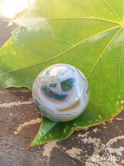 Шар яшма океаническая