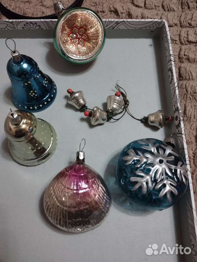 Елочные игрушки СССР