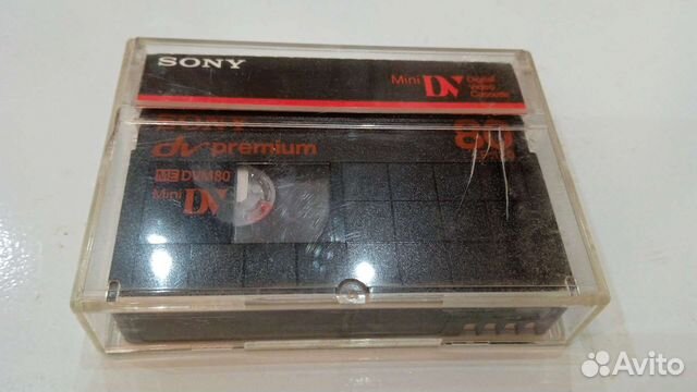 Видеокассета Sony minidv 80 premium medvm80