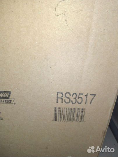 Фильтр воздушный freightliner RS3517