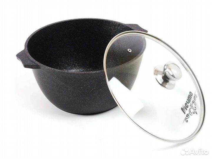 Кастрюля 6л Гранит star