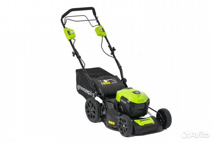 Газонокосилка акк. greenworks GD40LM46SP, 40В, бес