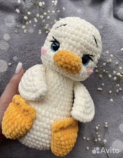 Вязаная уточка