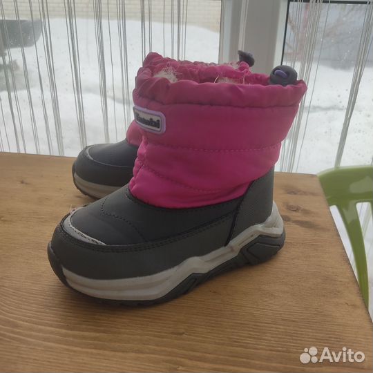 Зимние сапоги для девочки