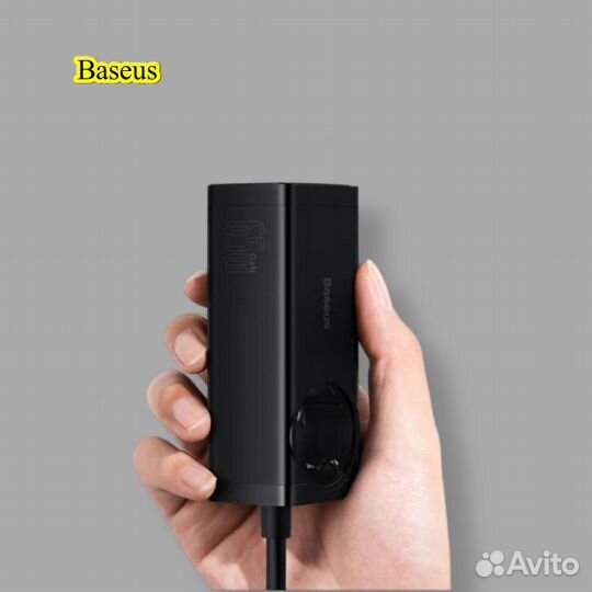 Зарядная станция Baseus PowerCombo 1м 65W