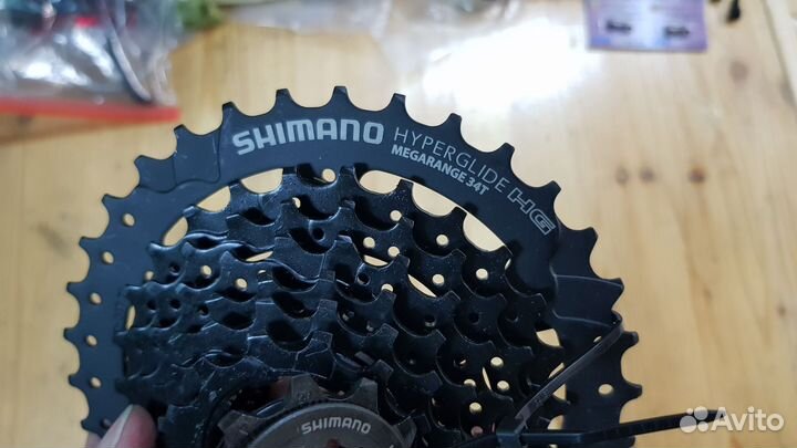 Кассета Shimano 11-34 8 скоростей