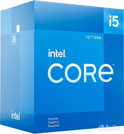 Процессор intel core i5 12400f