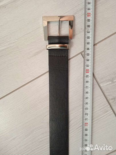 Ремень мужской женский чёрный новый
