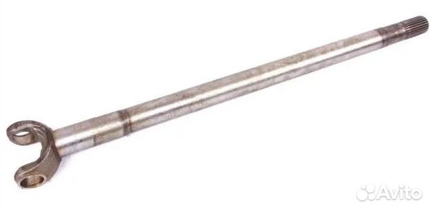 Полуось переднего моста на terex 48643 (длинная ча