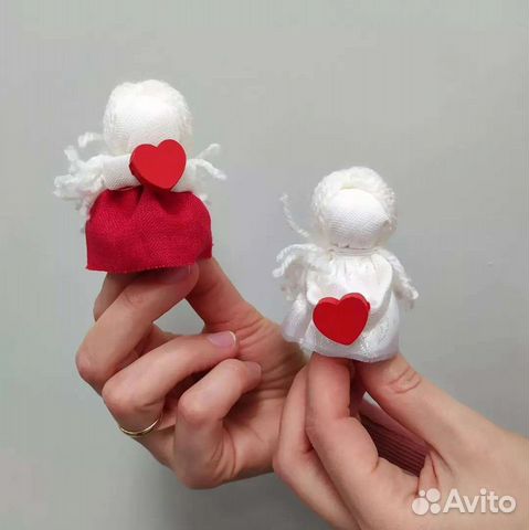 Куколка валентинка