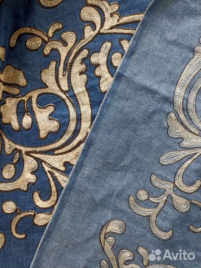 Ткань хлопок с вышивкой