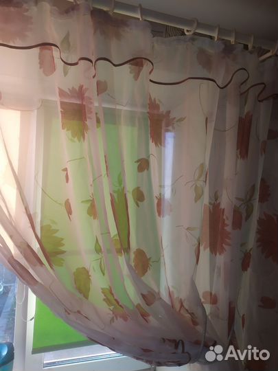 Тюль на кухню