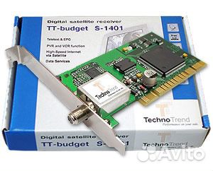 Спутниковый тюнер DVB-S TT-budget S-1401 SkyStar3