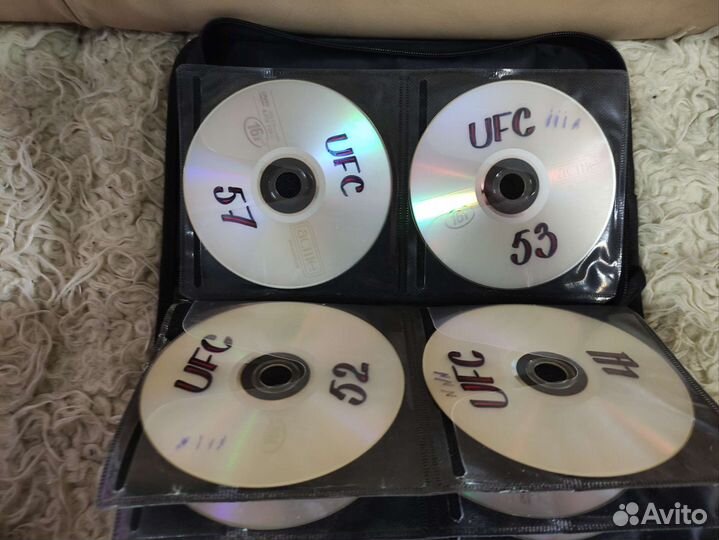 DVD диски UFC Бои без правил