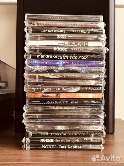 Музыкальные cd диски (metal & rock) -1