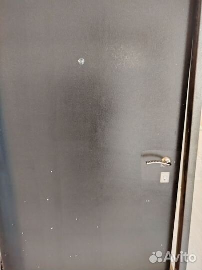 Дверь входная металлическая от застройщика