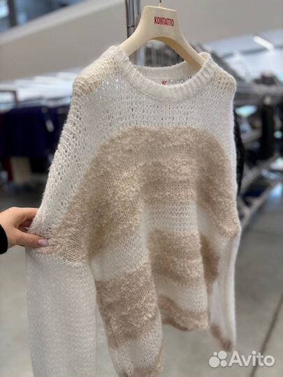 Джемпер паутинка овер, Kontatto, Италия