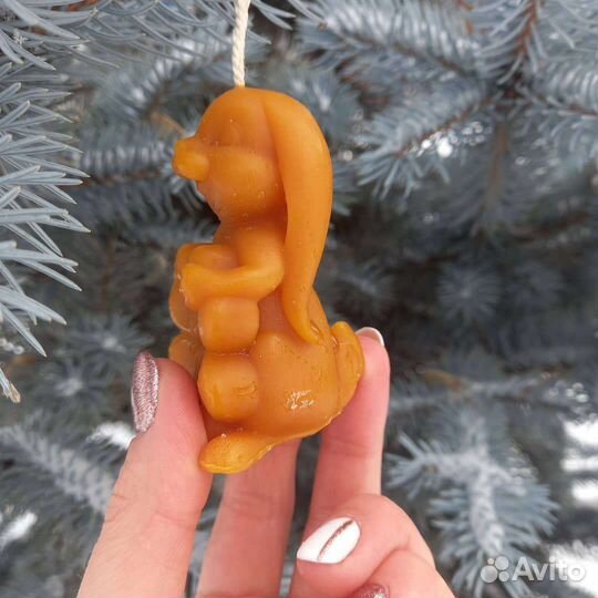 Свечи восковые ручной работы