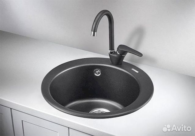 Мойка для кухни granula стандарт ST-4802 черный