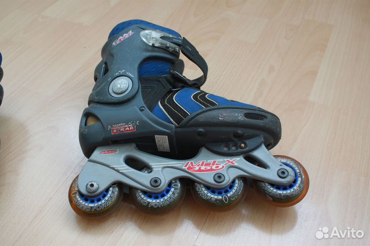 Роликовые коньки раздвижные р-р 37-38-39