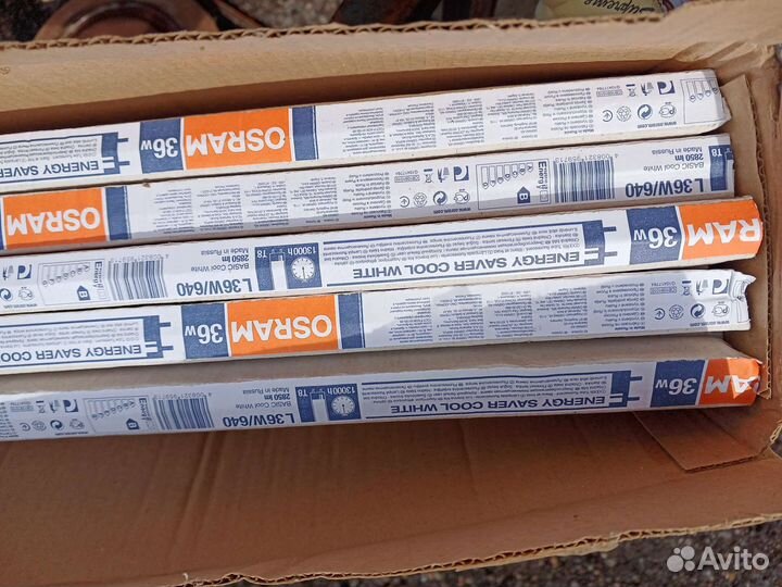 Люминесцентные лампы L36W/640 новые