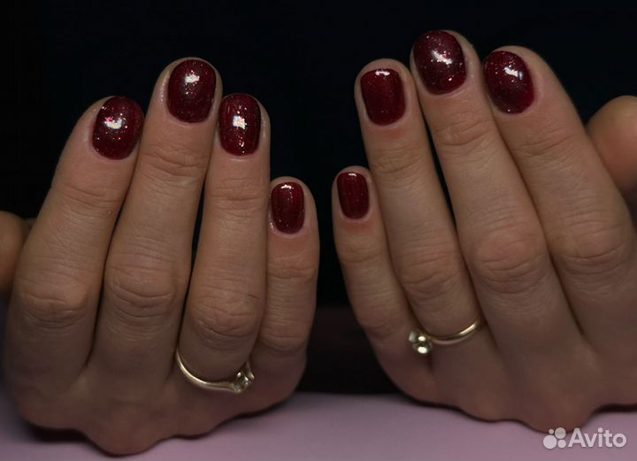 Маникюр наращивание модель