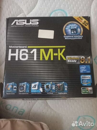 Материнская плата asrock H61 DGS