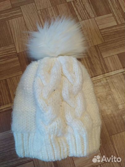Шапка зимняя для девочки 50 52