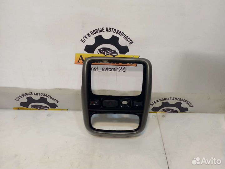 Накладка мультимедиа Renault Duster