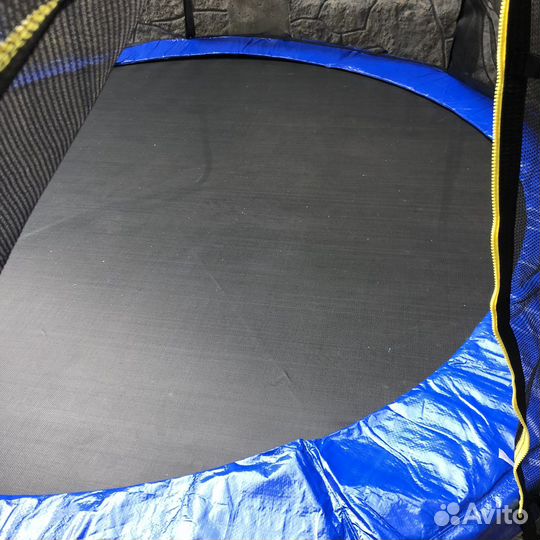 Батут каркасный с сеткой новый