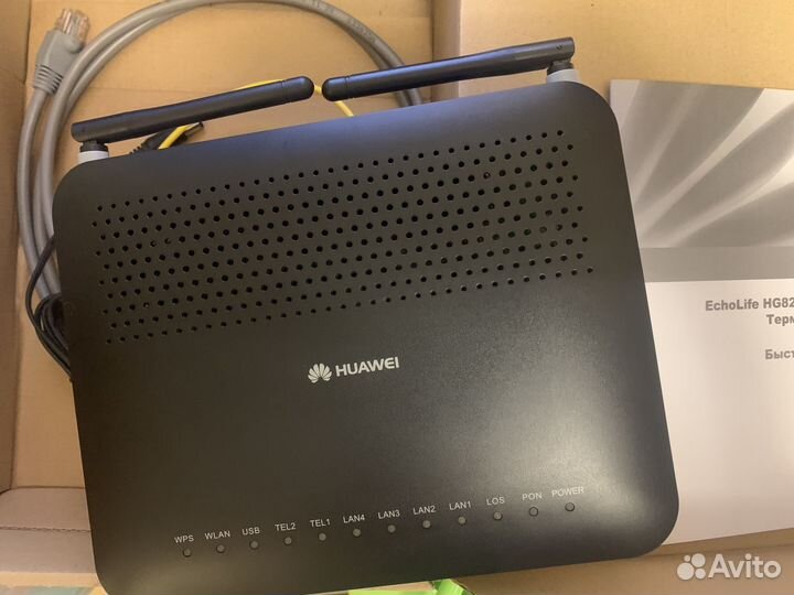 Wifi роутер d link и gpon терминал huawei