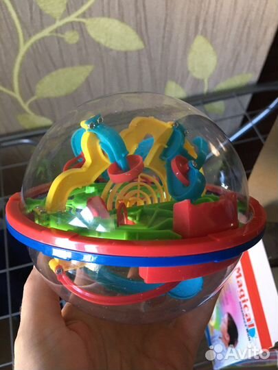 Шар головоломка 100 шагов новый