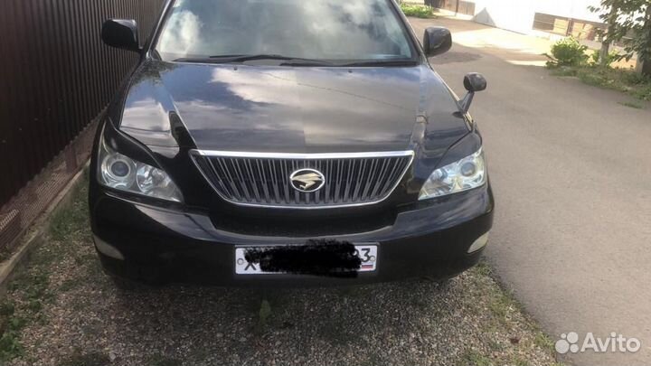 Накладки на фары Toyota Harrier