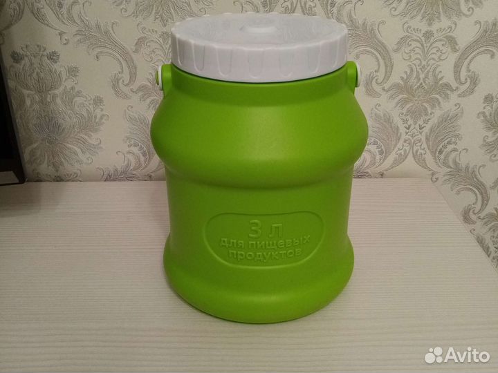 Бидон пластиковый 3л