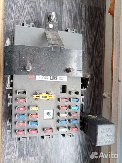 Блок предохранителей авео т250 1.2