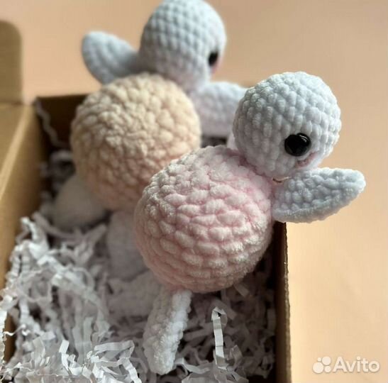 Плюшевая черепашка