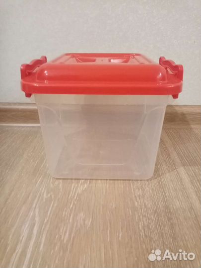 Контейнер пластик для лекарств для дома и авто