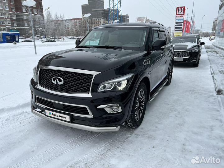 Infiniti QX80 5.6 AT, 2016, 189 500 км