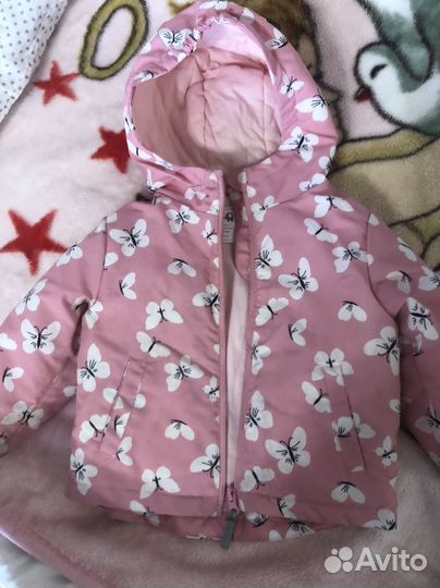 Куртка ветровка для девочки 80
