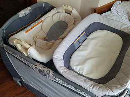 Детская кровать манеж для новорожденных бу