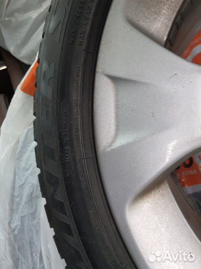 Зимние колеса с дисками оригинал BMW X1 225 50 r17