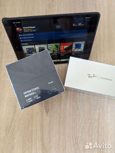 Очки Rayban Stories Wayfarer